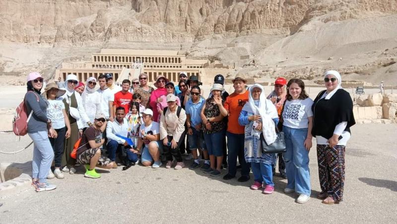 زيارة أصحاب الهمم للاقصر واسوان