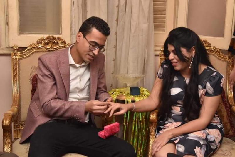 شريف المصري وماهيتاب عبدالفتاح