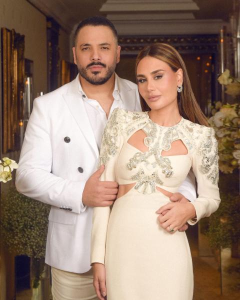 رامى عياش وزوجته