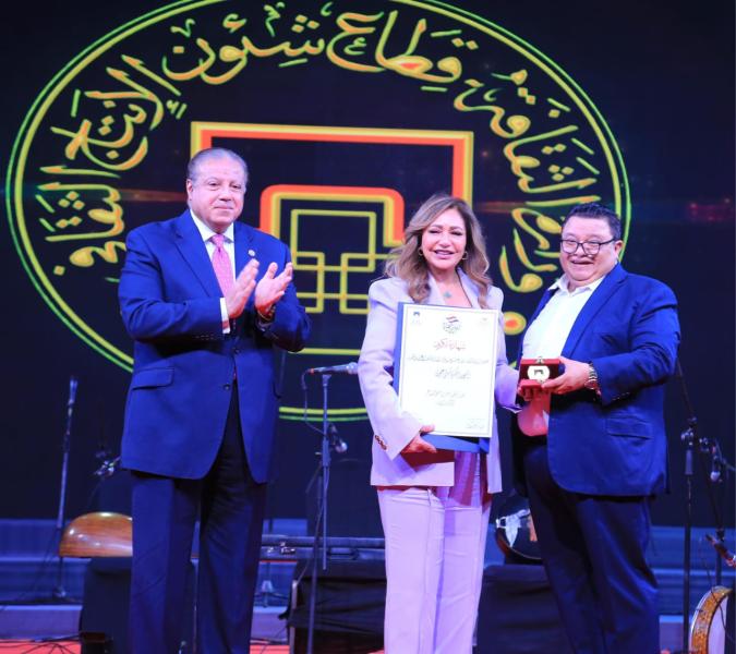 الإنتاج الثقافي يكرم ليلى علوى