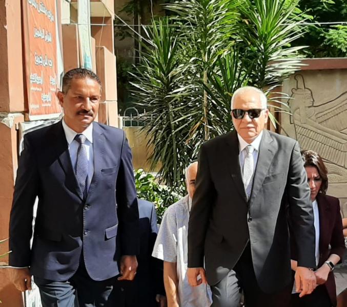محافظ الجيزة وسلومة