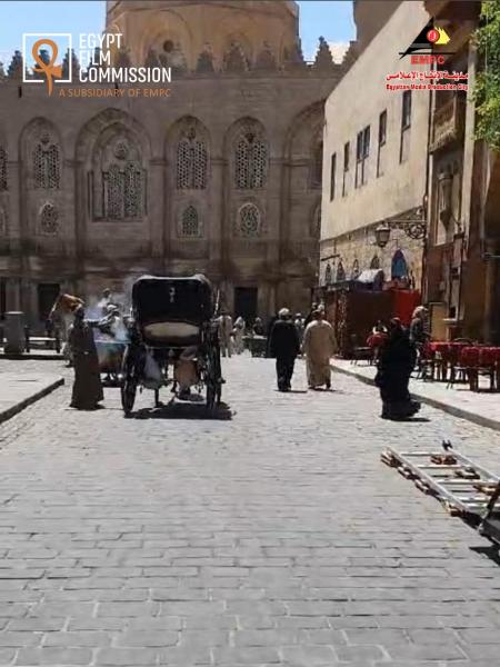 تصوير أفلام عالمية بعدد من الأماكن بمصر