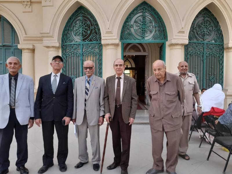 نخبة من أبطال حرب أكتوبر