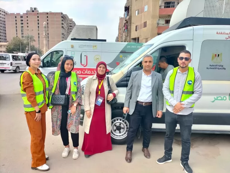 خلال مشاركة أعضاء حزب مستقبل وطن في مبادرة رئيس الجمهورية للتنمية البشرية بحي المرج