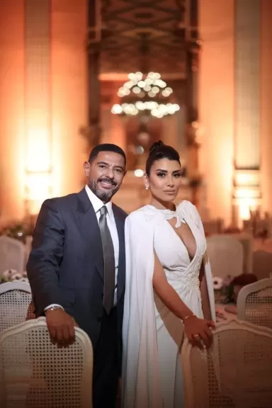 الموسيقار هاني فرحات ودينا جمعة