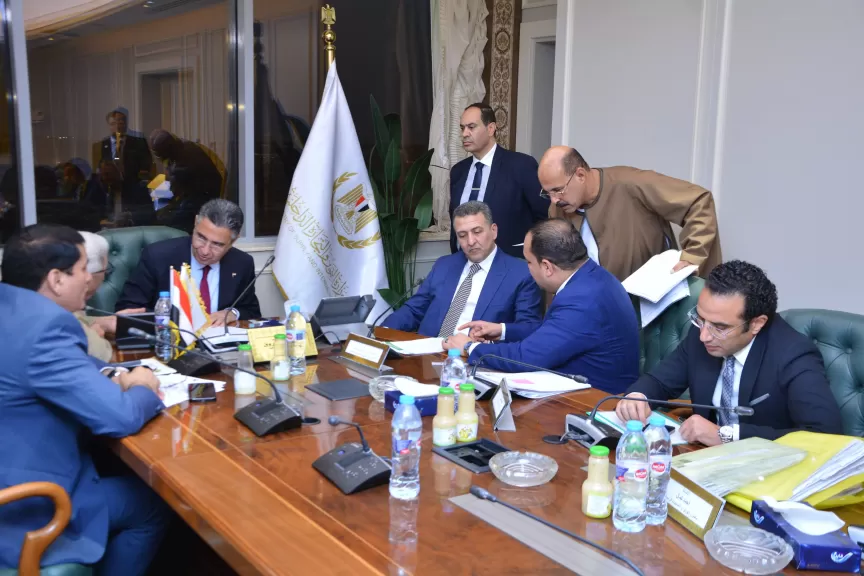 لقاء وزير التموين والتجارة الداخلية