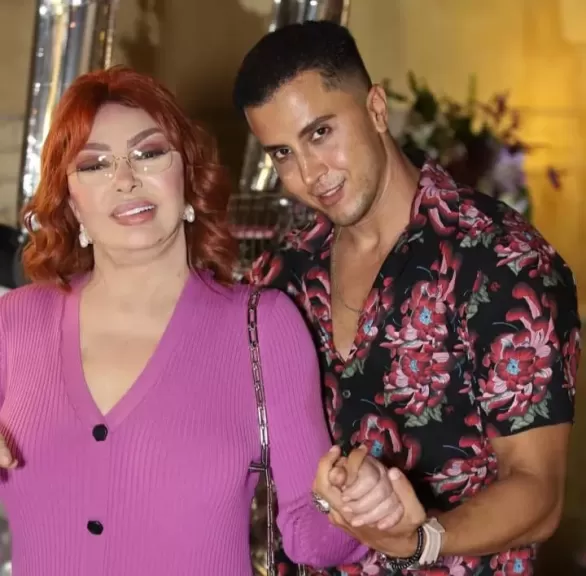 نبيلة عبيد ومحمد محمود حميده