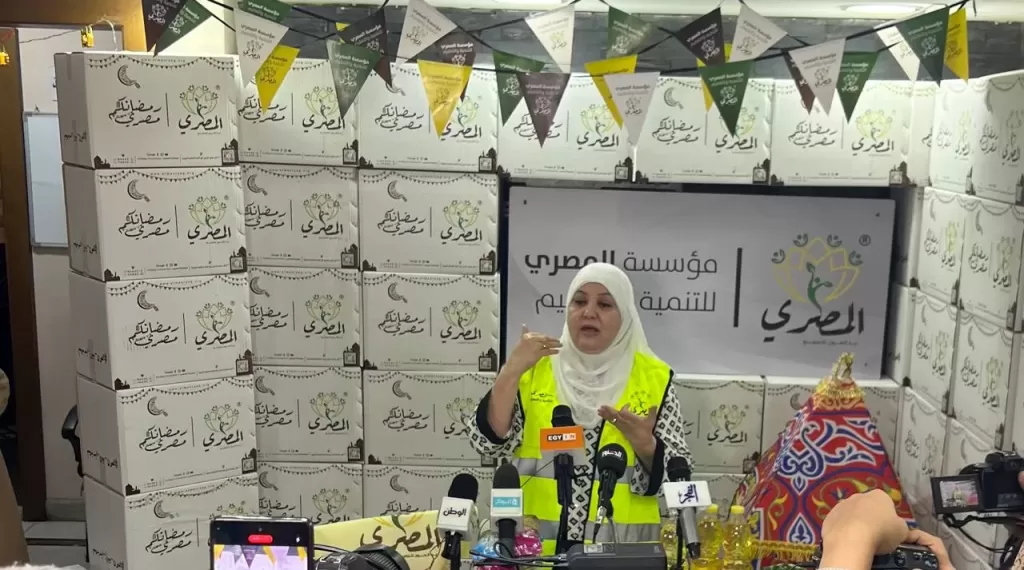 سهير عوض رئيس مجلس إدارة مؤسسة المصري للتنمية 