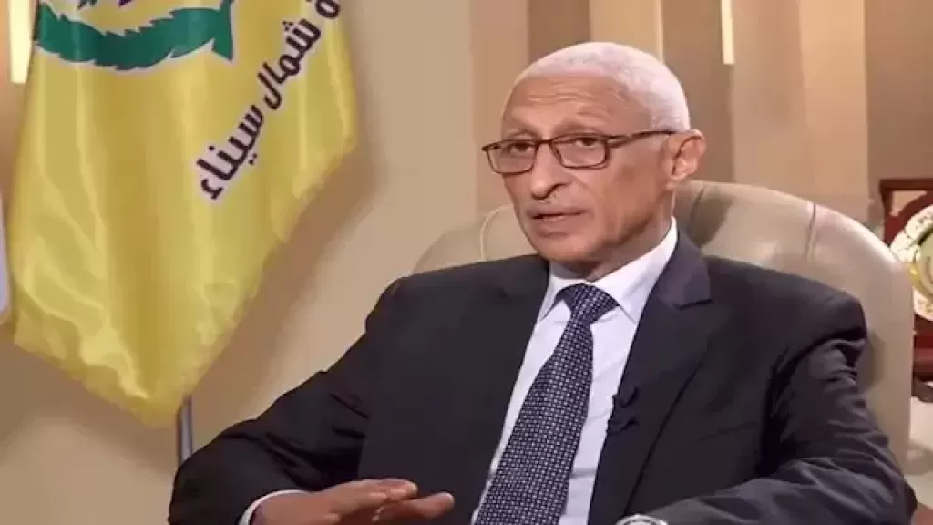 اللواء خالد مجاور محافظ شمال سيناء