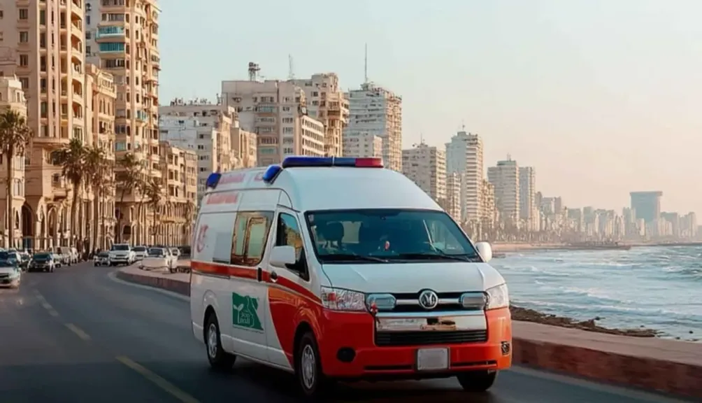 سيارة إسعاف مجهزة لمصر الخير 