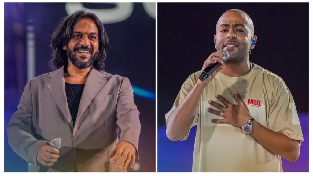 تامر عاشور وبهاء سلطان