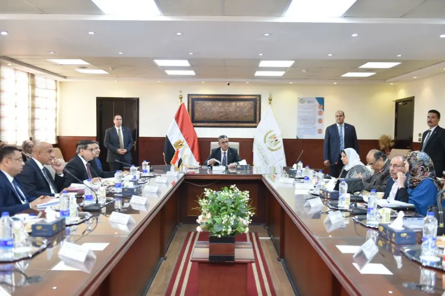 اجتماع وزير التموين الدكتور شريف فاروق مع مجلس إدارة الهيئة العامة للسلع التموينية