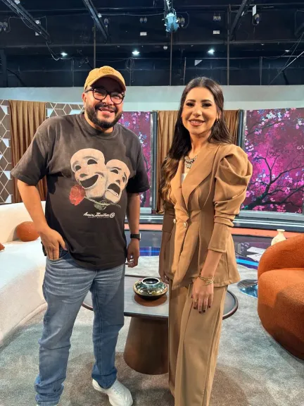 حسام داغر ويمنى بدراوى