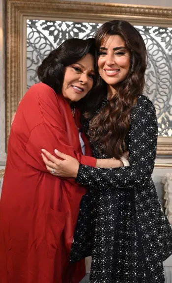 إسعاد يونس وأيتن عامر 