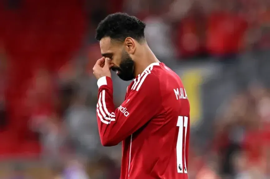 لاعب الكرة المصري محمد صلاح 