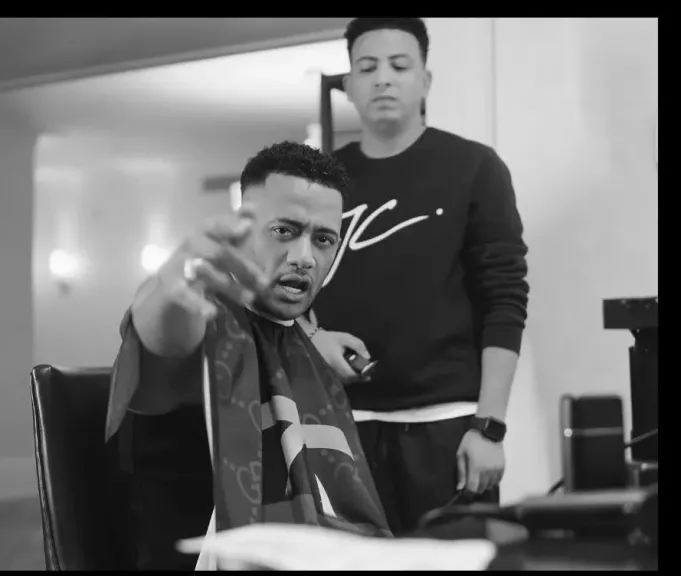 محمد رمضان ويحيي الكوافير 