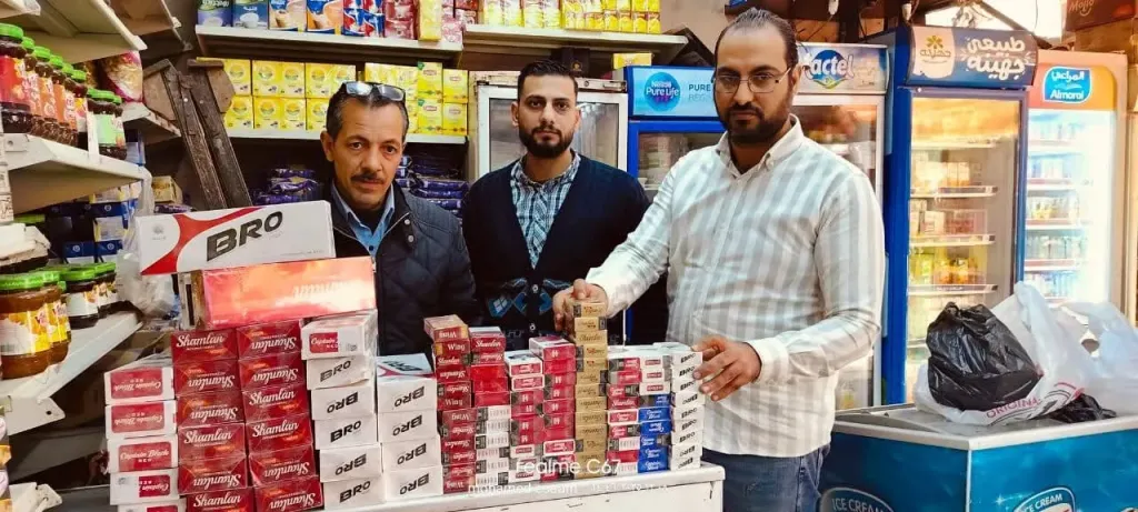 ضبط سجائر مهربة 