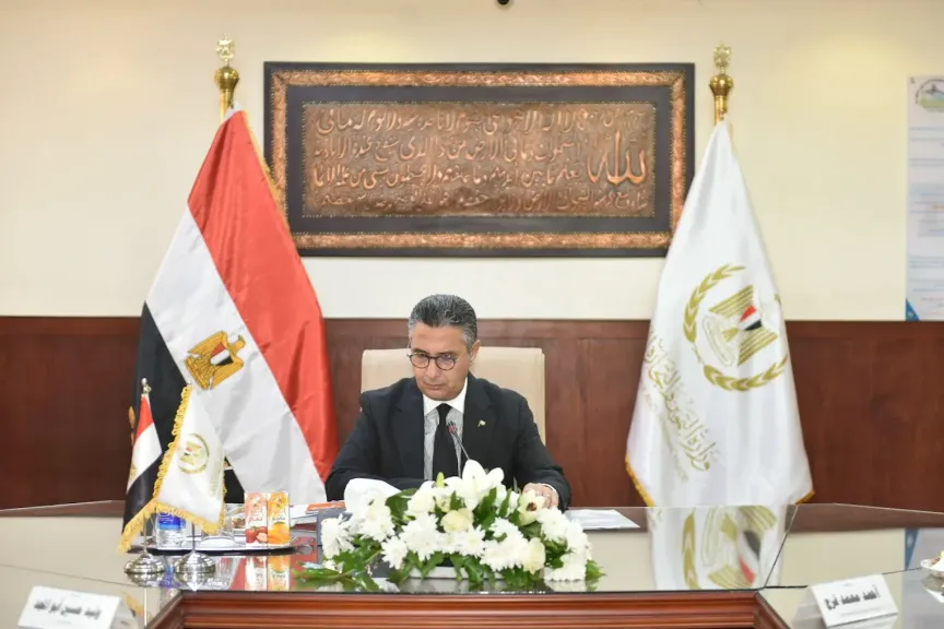 وزير التموين والتجارة الداخلية الدكتور شريف فاروق 