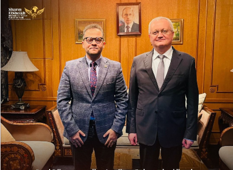 مازن الغرباوي, السفير الروسي