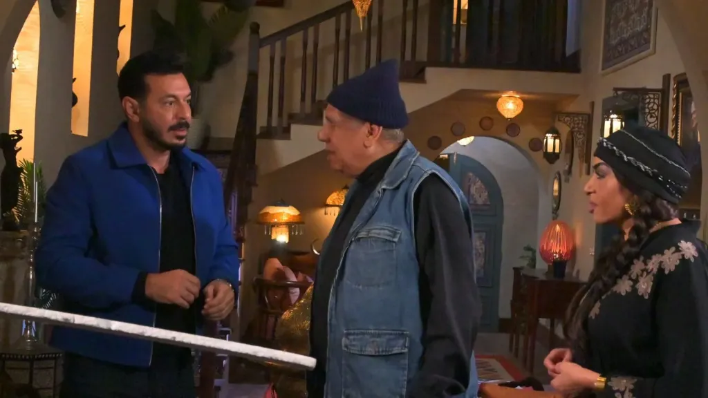 مشهد من مسلسل درش 