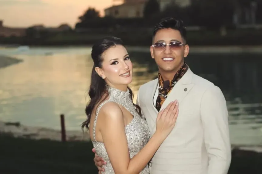 أحمد عبده يحتفل بخطوبته 