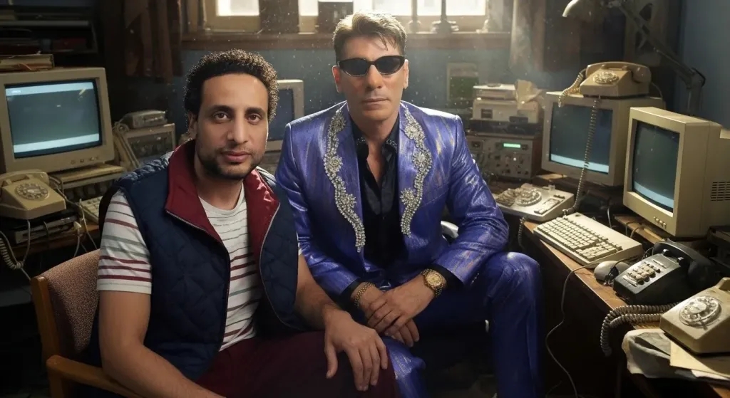 أحمد صالح وتامر شاهين 