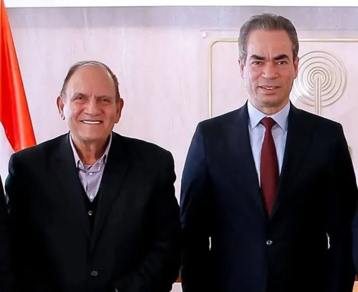 المسلماني والدكتور أحمد نعينع 