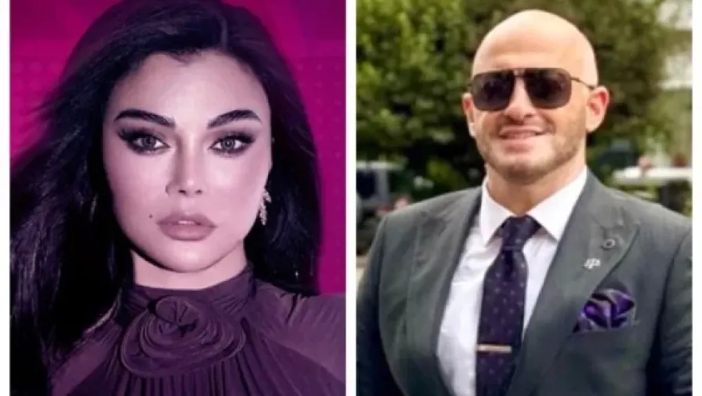 هيفاء وهبي والمستشار شريف حافظ