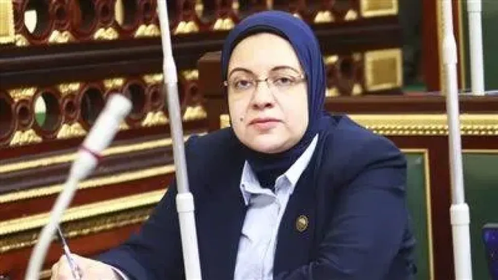النائبة ريهام عبد النبي 