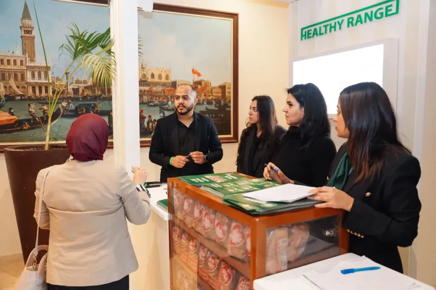 خلال مشاركة المعرض 