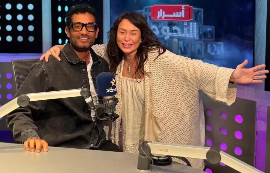 إنجى على وعمرو سعد 