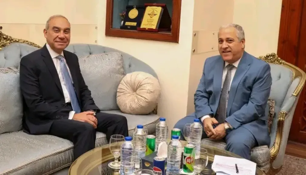 الشوربجى ورئيس الهيئة العامة للاستعلامات 