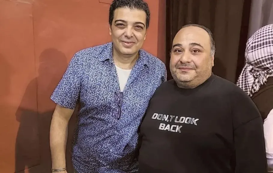 أحمد منير وهانى غباشى 