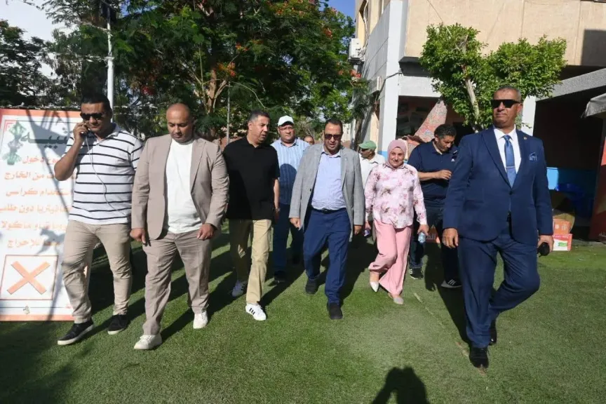 خلال جولة محمود فوزي وكيل وزارة الشباب والرياضة بالقاهرة