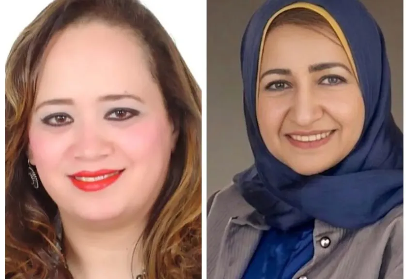 الإعلامية شيرين الشافعي والدكتورة وهاد سمير 