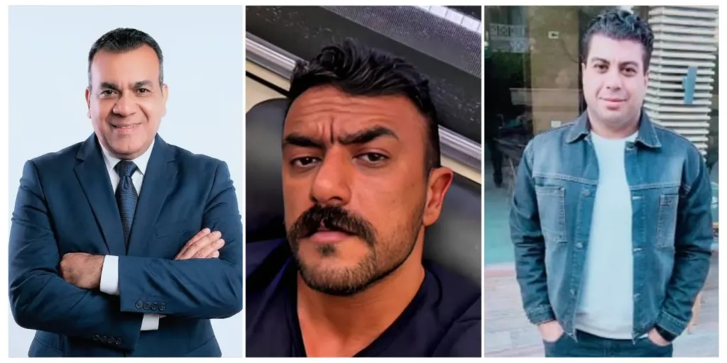 بلال صبري والعوضى والنائب أشرف مرزوق
