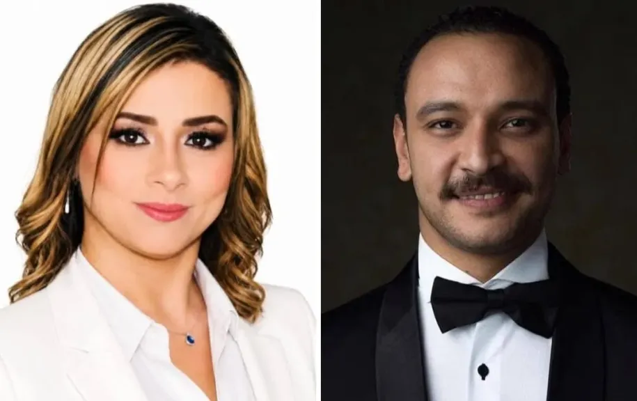 أحمد خالد صالح وعزة أبو اليزيد 