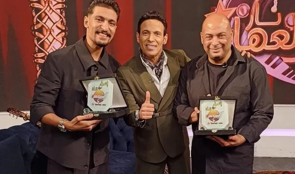 سعد الصغير وفارس فهمى  ومؤمن مجدى 