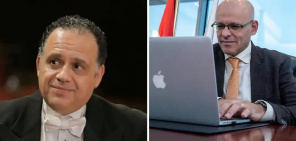 دكتور محمد عبد الله  والمايسترو ناير ناجى 