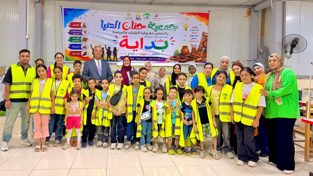جانب من اللقاء في جمعية حنان الدنيا 