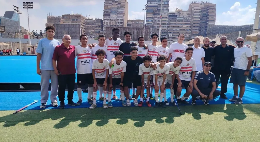 فوز فريق الزمالك للهوكى 