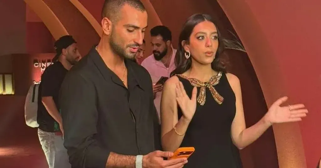 محمد الشرنوبي وياسمين العبد 