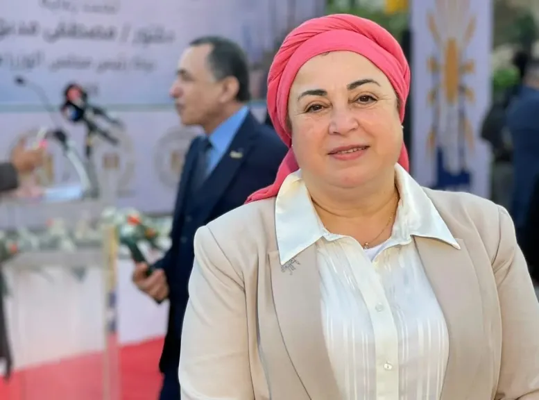 الدكتورة نبيلة حسن رئيس أكاديمية الفنون 