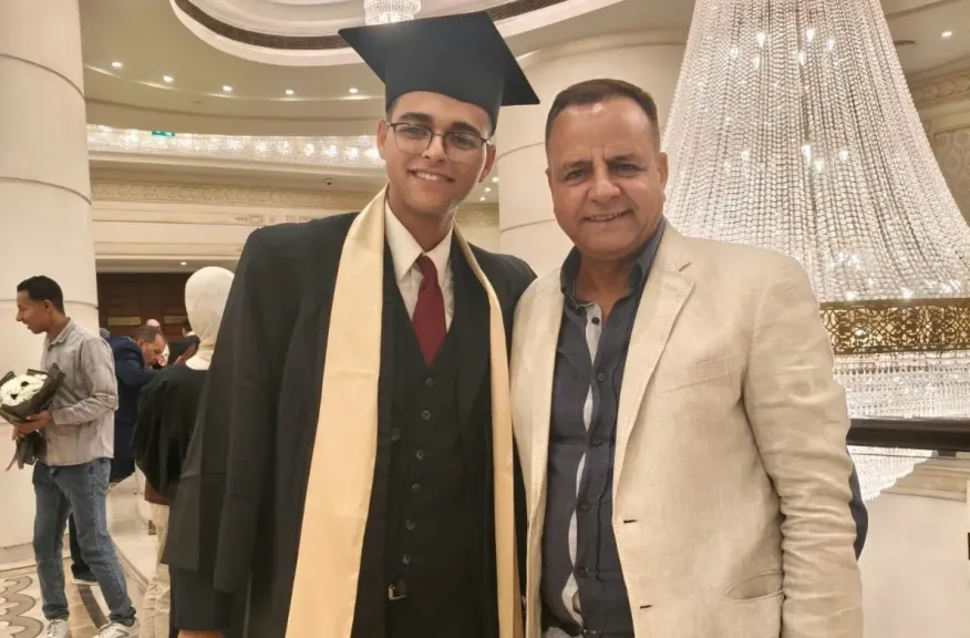تخرج محمد محمود أبو المعاطي في كلية طب الأسنان 